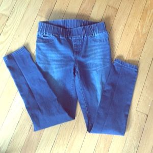 Dark Blue Low Waisted Jeggings